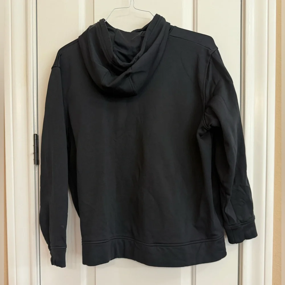 Under Armour Black Hoodie with Blue Accents - Picture 2 of 3